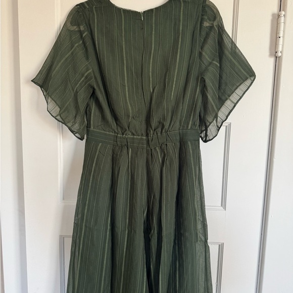 Vacate the Label by Anthropologie Green Habitat Jumpsuit sz S NWT - Picture 6 of 7